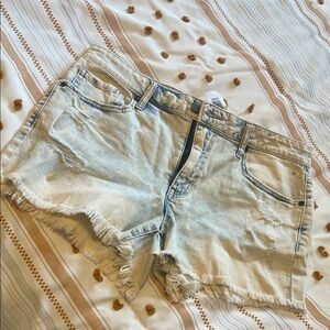Aeropostale Light Blue Jean Shorts